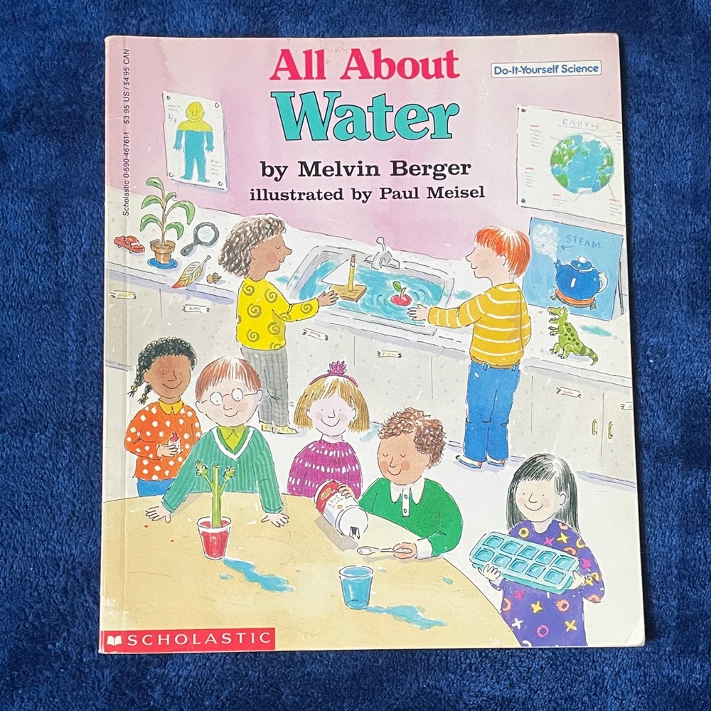Scholastic All About Water - Interactive Science Book for Kids